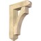 Ekena Millwork Westlake Arts and Crafts Rough Sawn Bracket w/ Offset Brace, Douglas Fir, 8"W x 28"D x 40"H BKT0806X28X40WTL03RDF - alternate 1